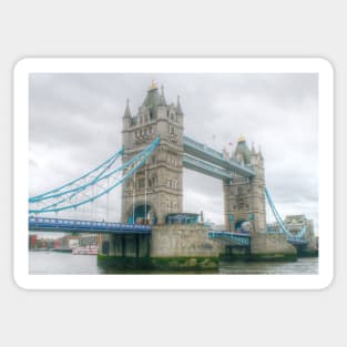 Tower Bridge .. A Closer View Sticker